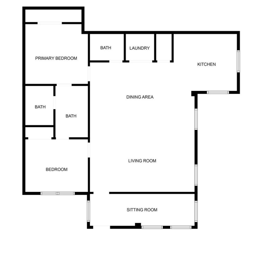 Photograph of Gated Modern 2BR Duplex Near Med Center & Downtown