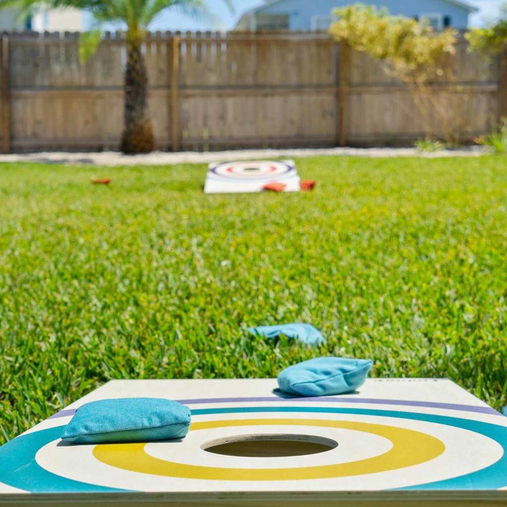 Photograph of Fire Pit Tropical Oasis Steps to Beach Outdoor Seating