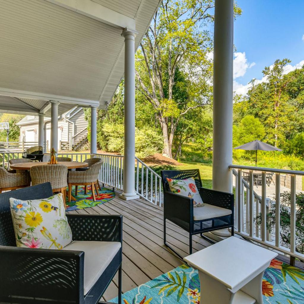 Photograph of Mtn Views, Deck, Porches & Patio: Asheville Escape