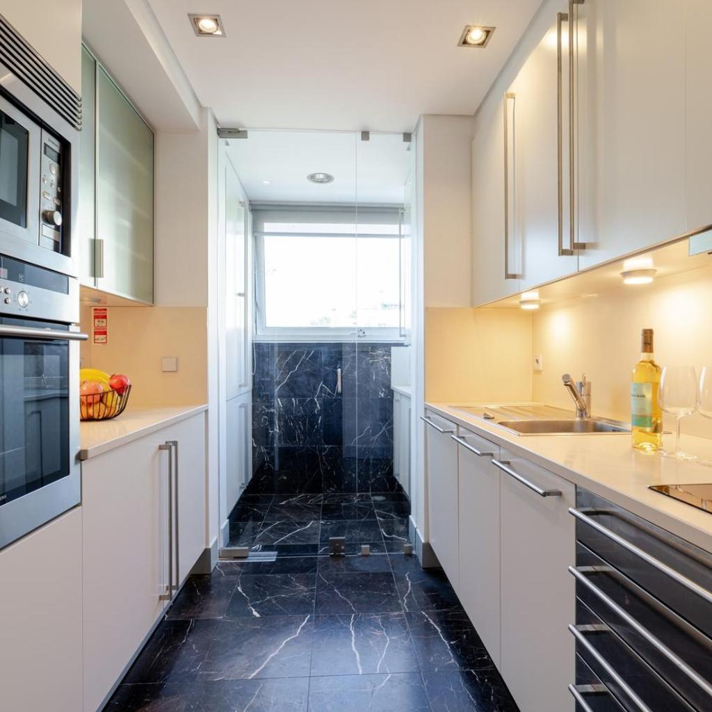 Photograph of Modern Flat with Workspace in Foz by HostWise