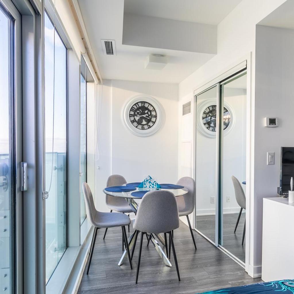 Photograph of Modern Studio Condo High Floor Downtown Toronto