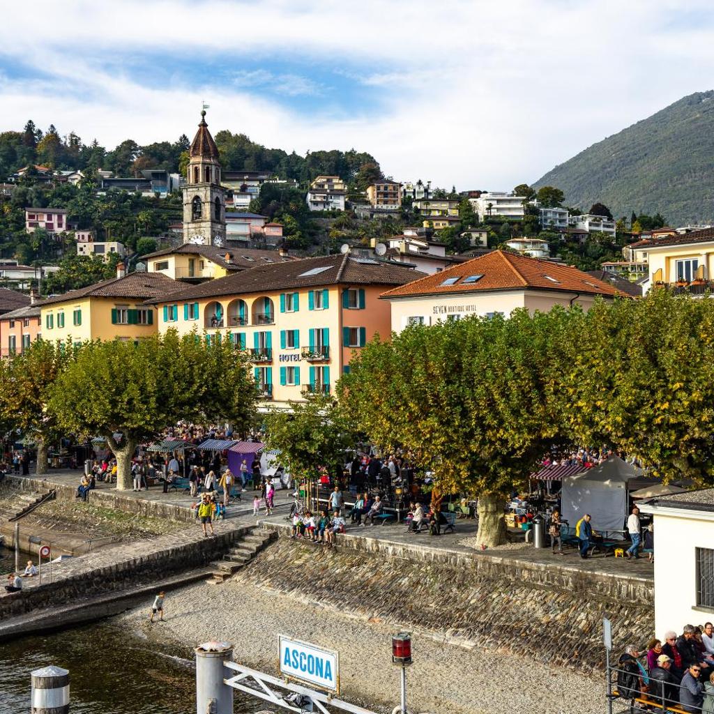 Image 30 - Borgo Corallo Lake-View Terrace in Central Ascona