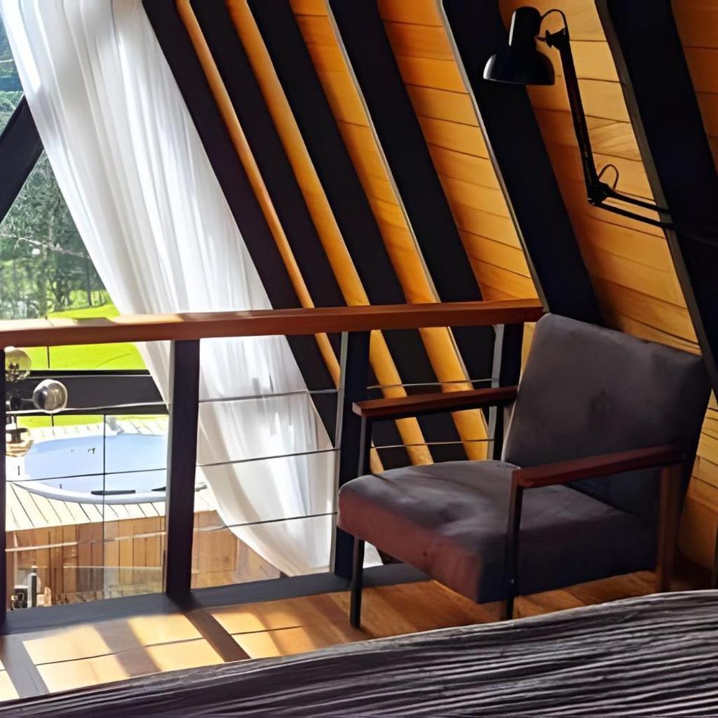 Cabana Triângulo do Sol | Vista montanhas | Hidro | Ar — foto 5