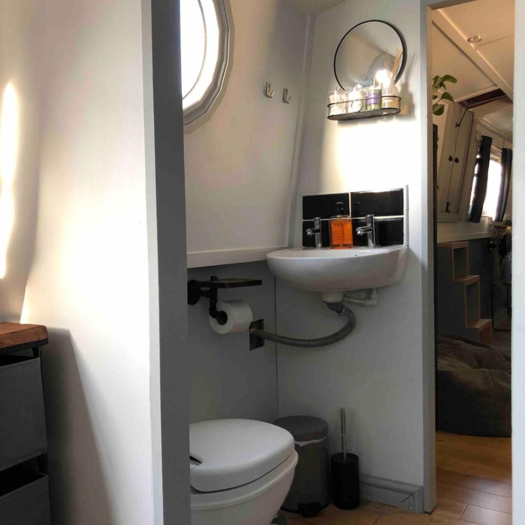 Photograph of Cozy Narrowboat on Regents Canal