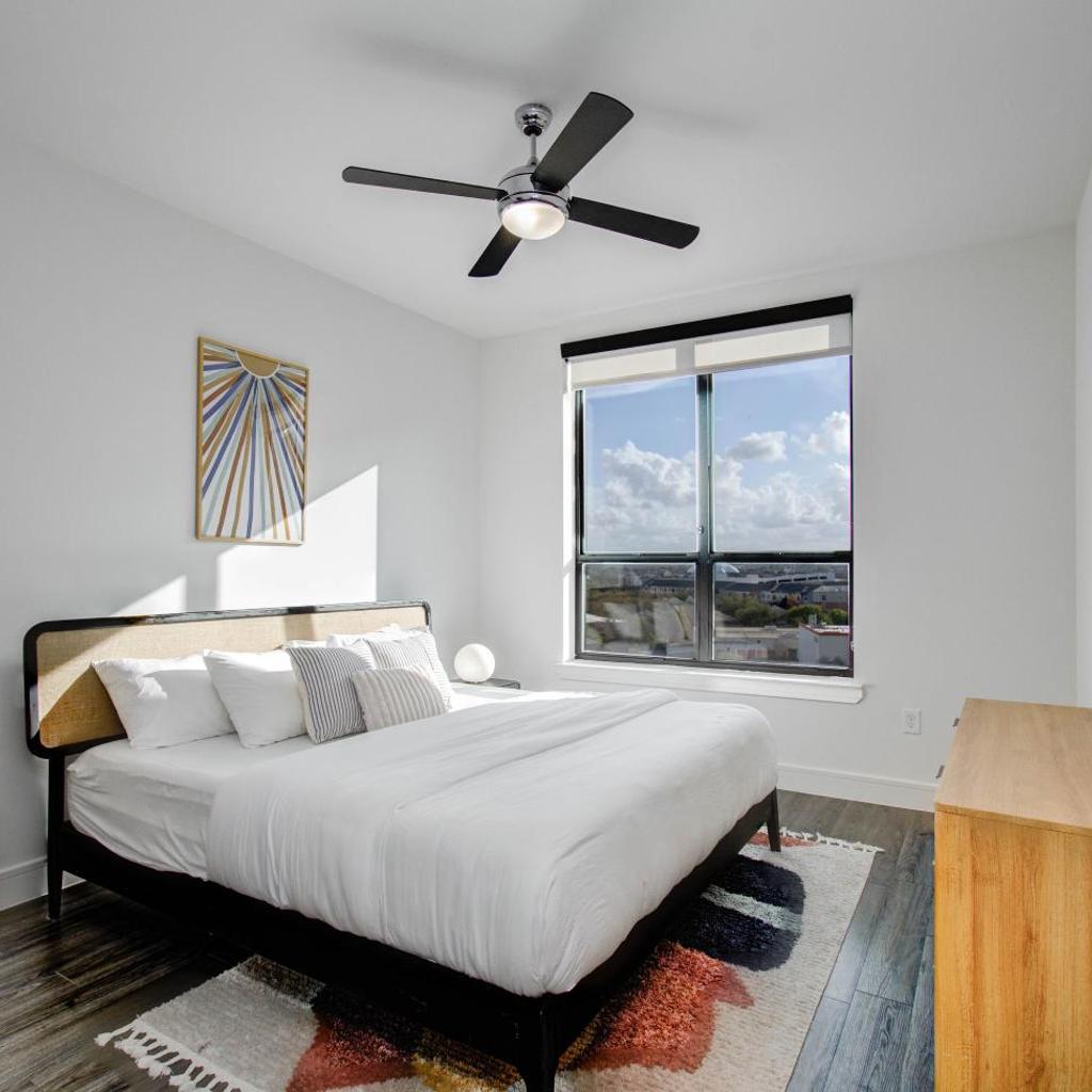 Photograph of 2BR Highrise Balcony View Near FIFA at NRG