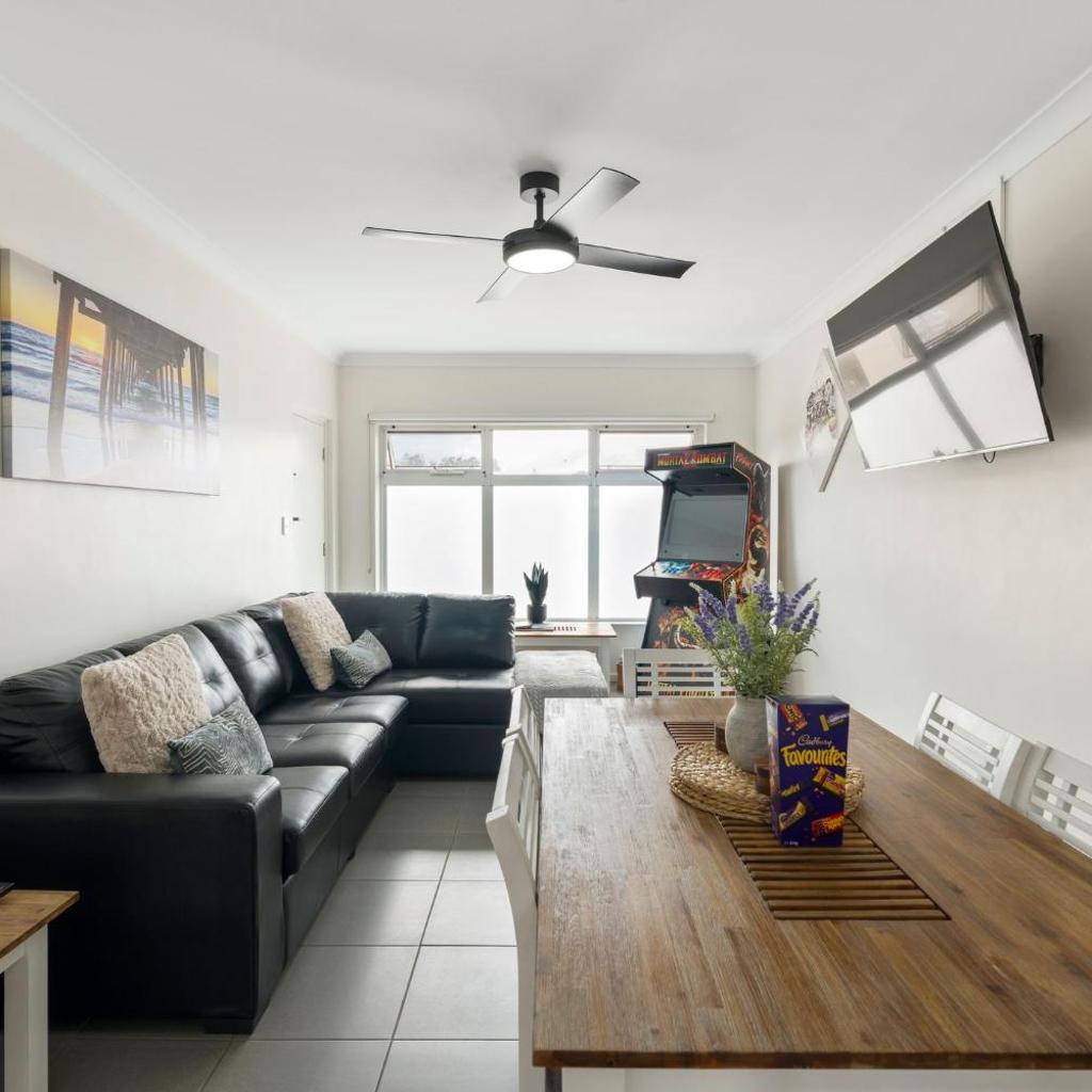 Photograph of Stylish Seaside Suite with Arcade and Balcony