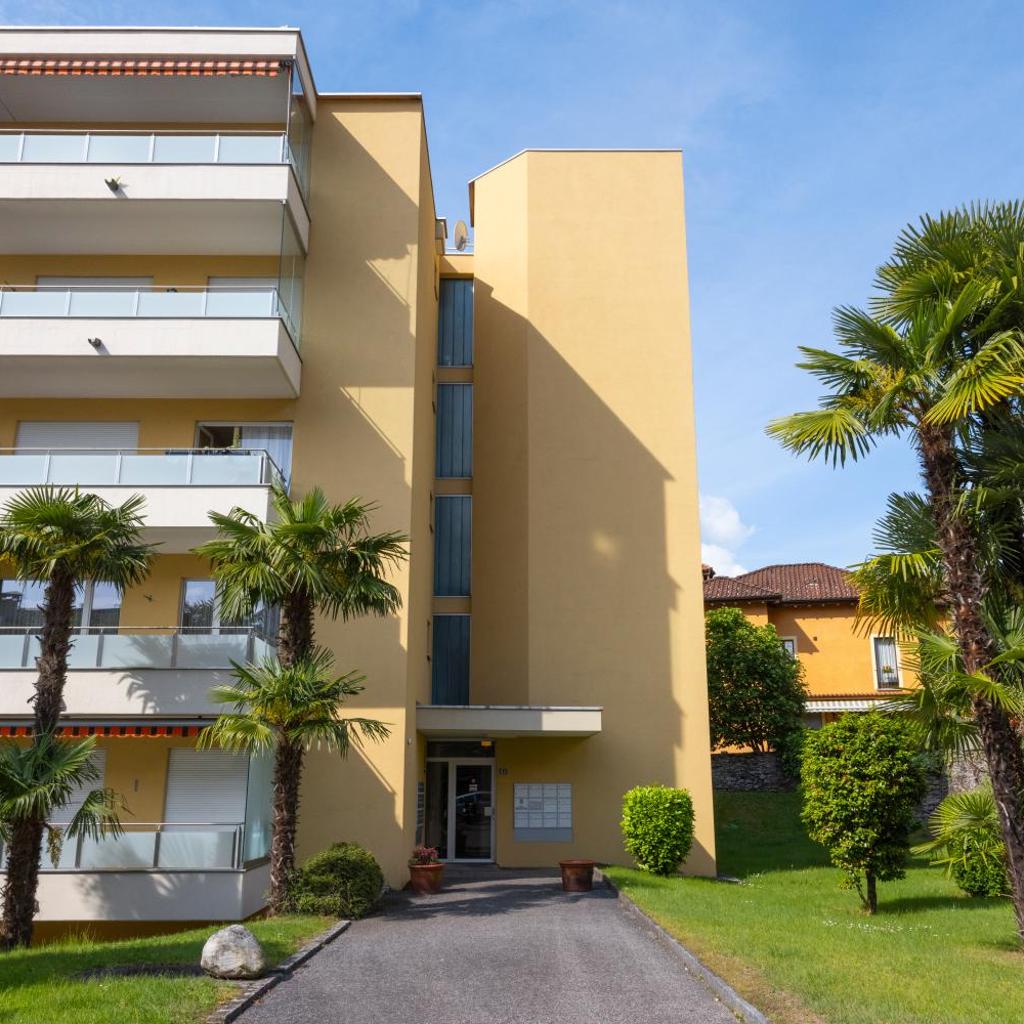 Image 17 - Minusio, Casa Gottardo - nahe Zentrum Locarno und See Lago Maggiore, mit Balkon und Parkplatz