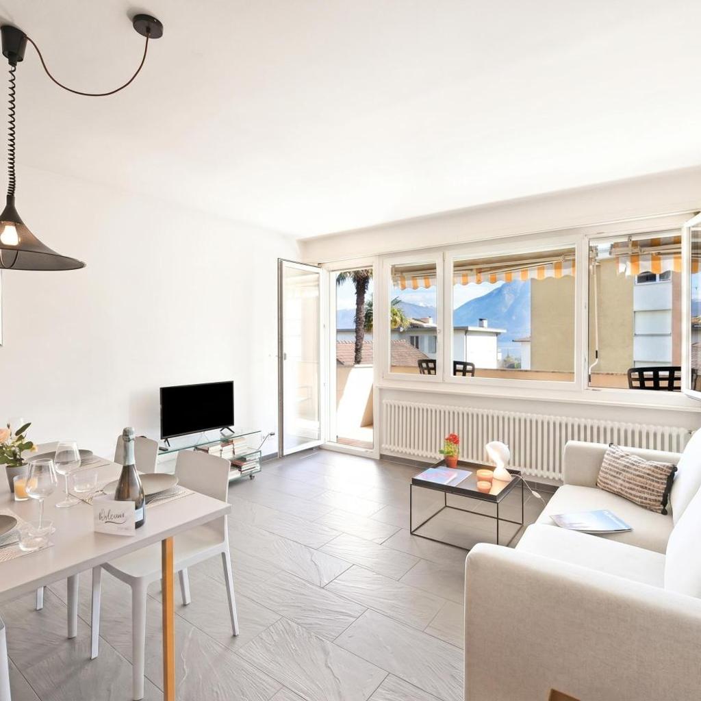 Image 5 - Malibu46 - Minusio Apt with Shared Pool & Balcony - Happy Rentals