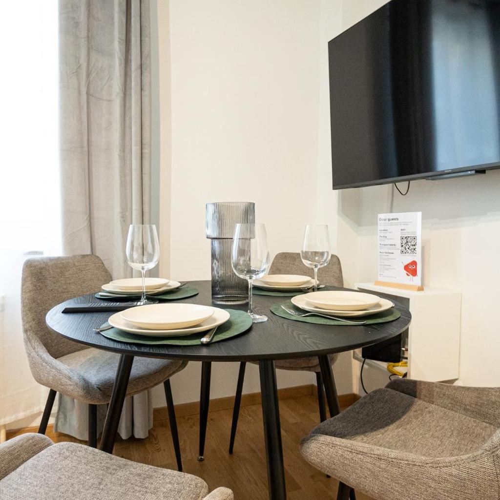 Photograph of Modern apartment in a central location