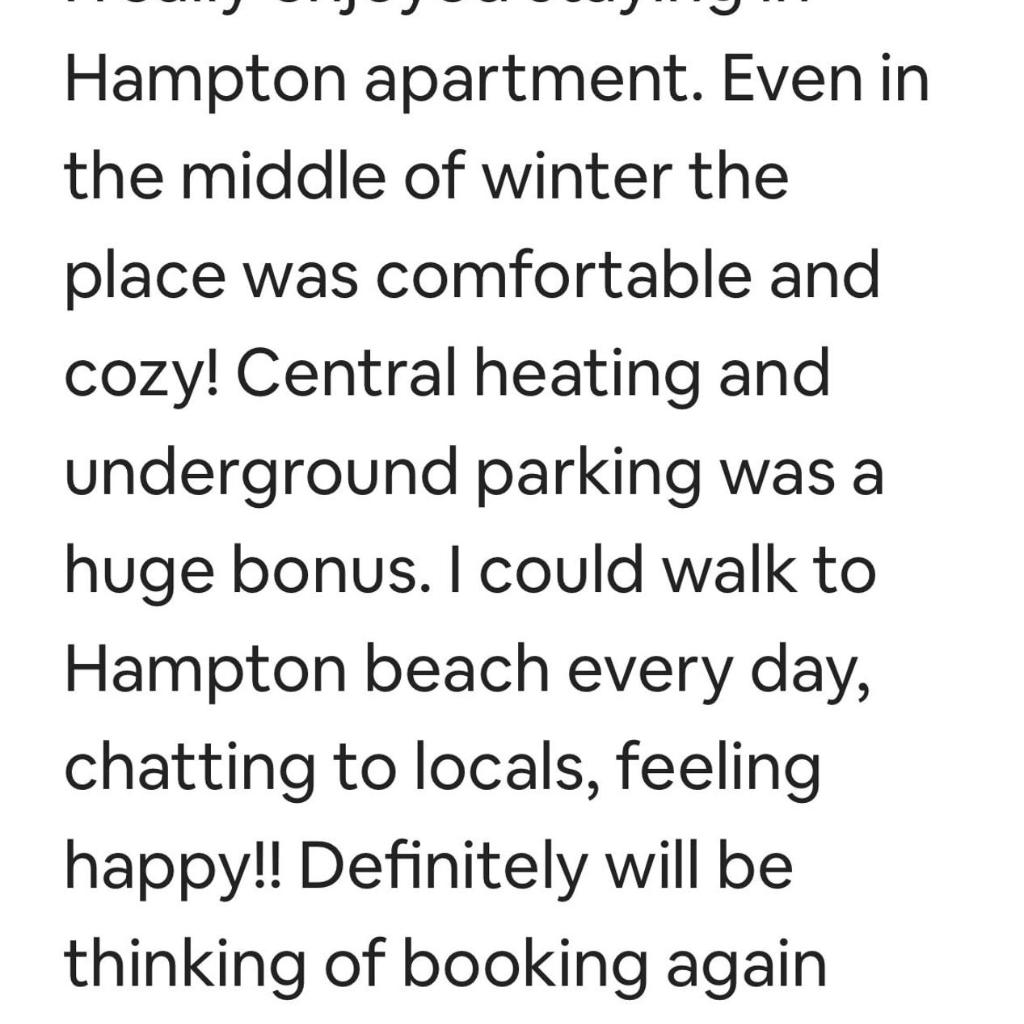 Photograph of Beachside flat with free parking
