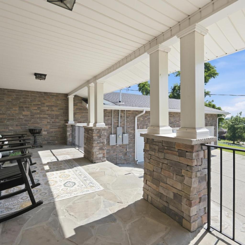 Photograph of Unwind by the Fireplace in North Nashville home
