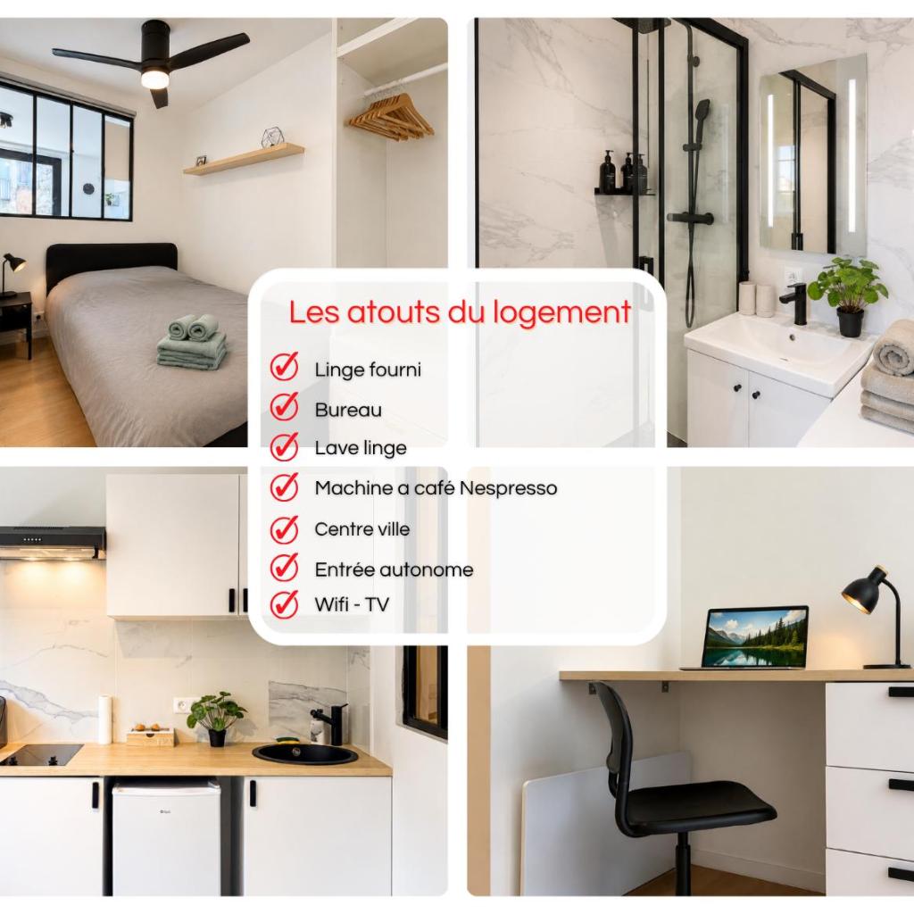 Photograph of " Cosy Riquet " Arrivée autonome - Linge fourni - Wifi