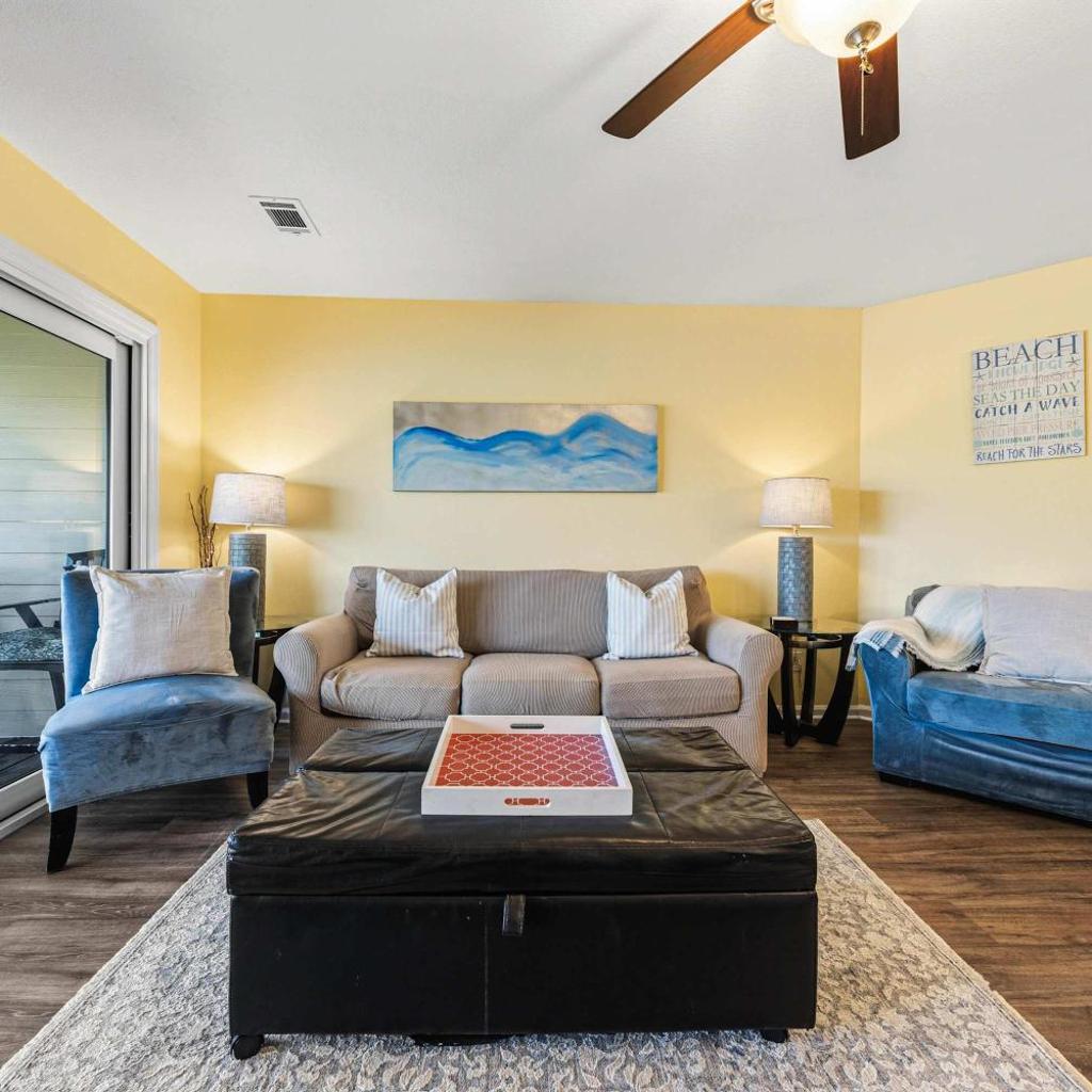 Photograph of Spacious pet-friendly villa with full kitchen shared pool & private beach access