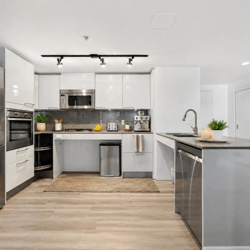 Photograph of Contemporary 2BR Near Vancouver Waterfront