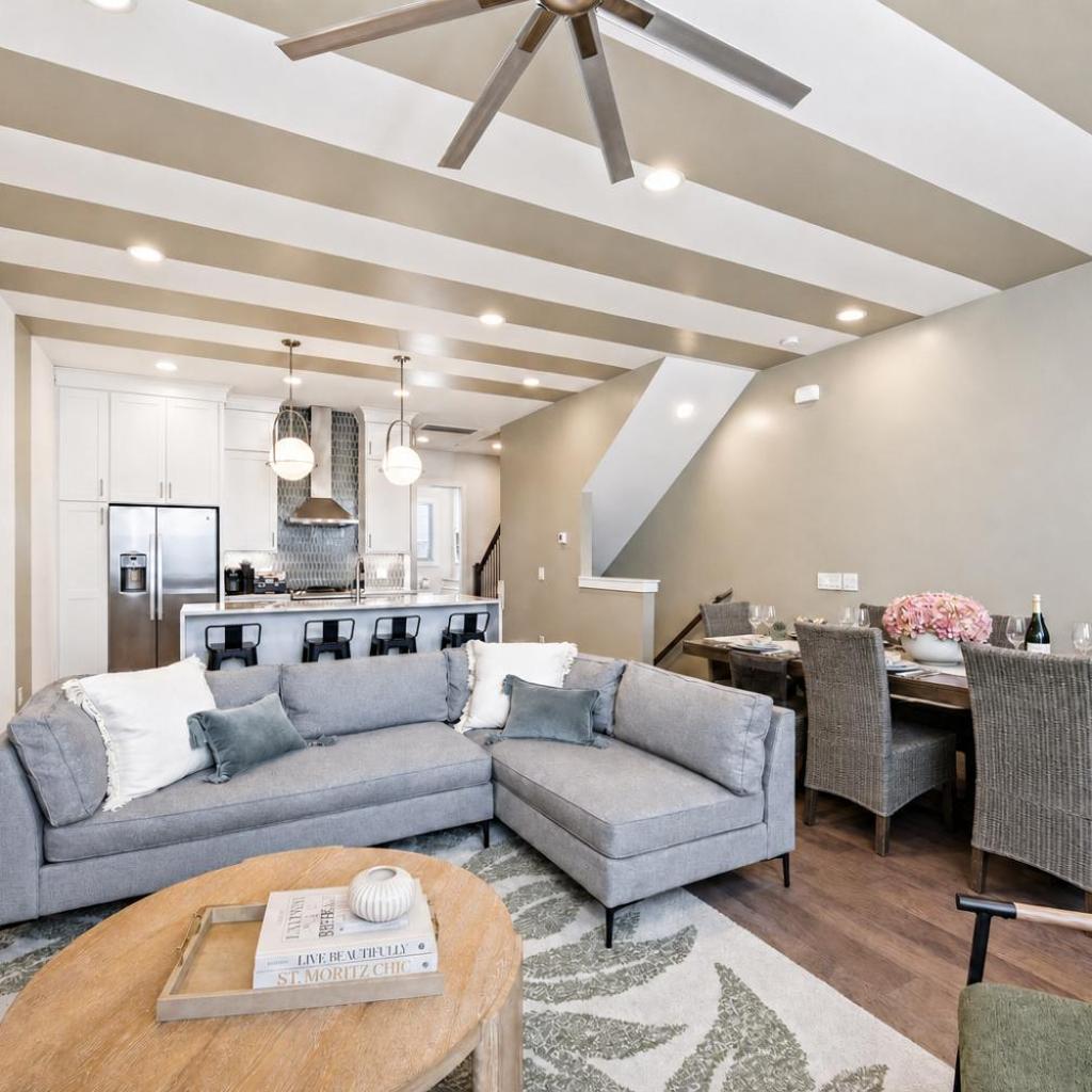 Photograph of Rooftop deck townhome sleeps 12 near Geodis Park