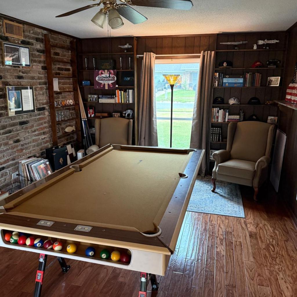 Photograph of Spacious Private King Bedroom in Pensacola with Kitchen