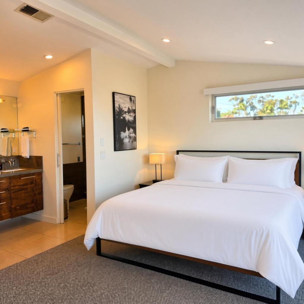 Photograph of Modern Hillside Oasis with Jacuzzi & Ocean Views