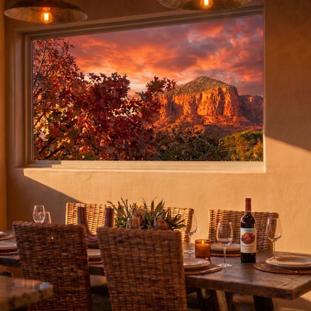 Photograph of Red Rock Views - Heated Pool, Spa, Firepit, & Billiards - Luxe 6BR Sedona Retreat