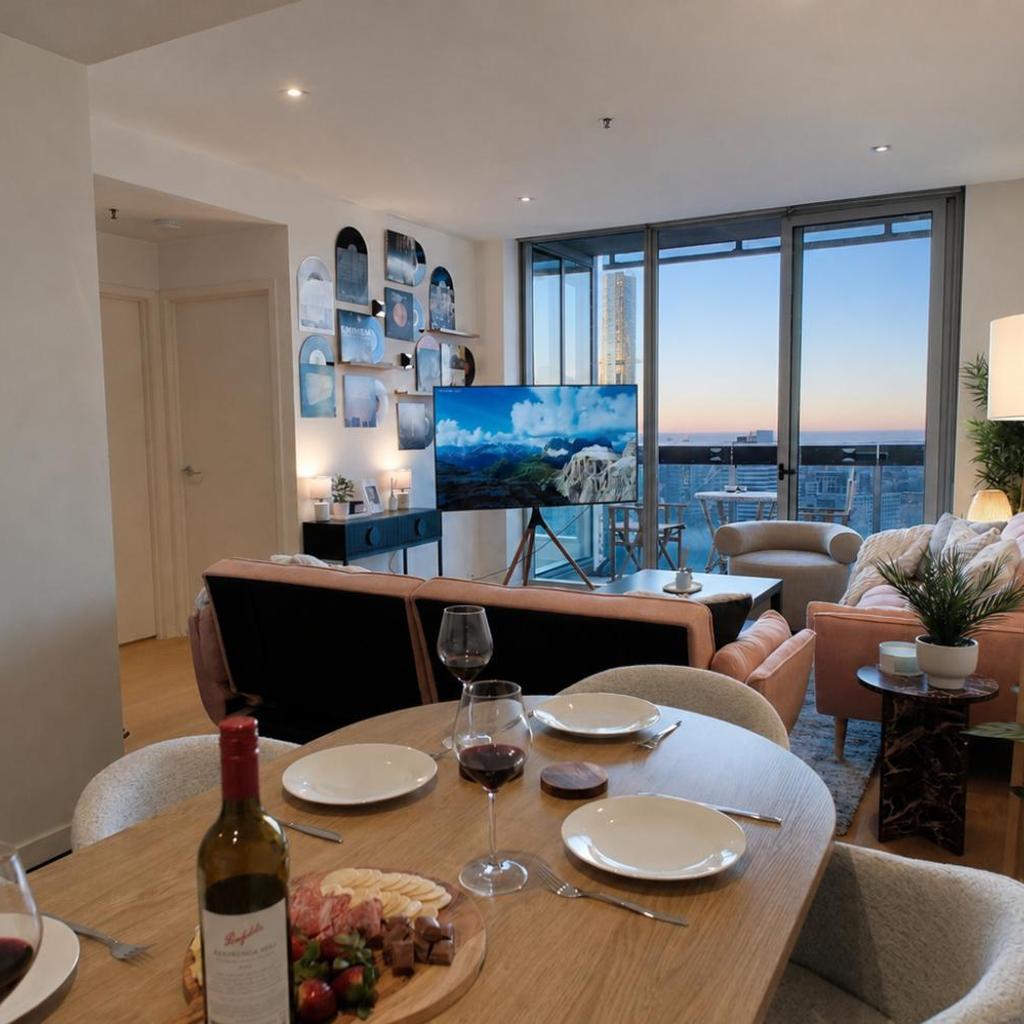 Photograph of Skyline 2BR City Views Apartment with Pool & Gym