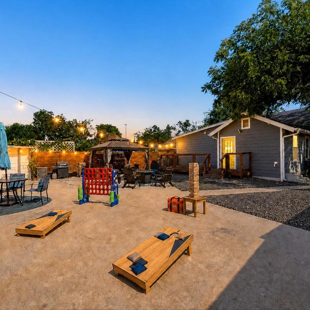 Photograph of Casita String Lights Grill Patio Near Downtown