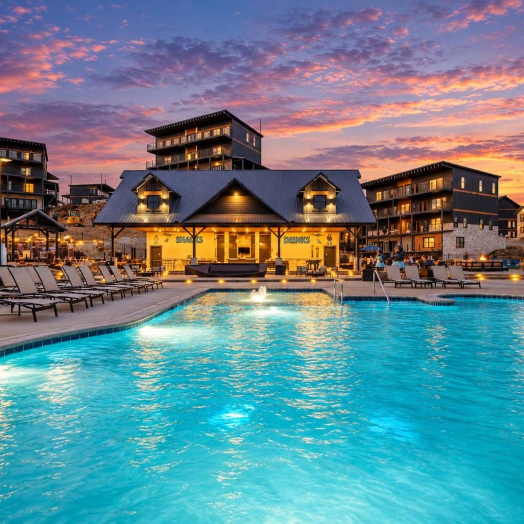 Photograph of Indoor Pool Rooftop Lounge Theater Sleeps 22 Free Waterpark