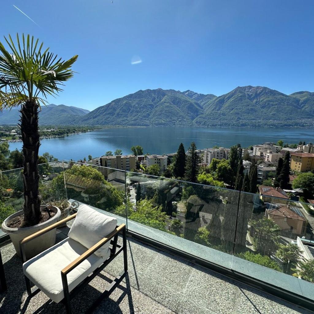 Image 15 - Lake View House with Large Terrace in Minusio