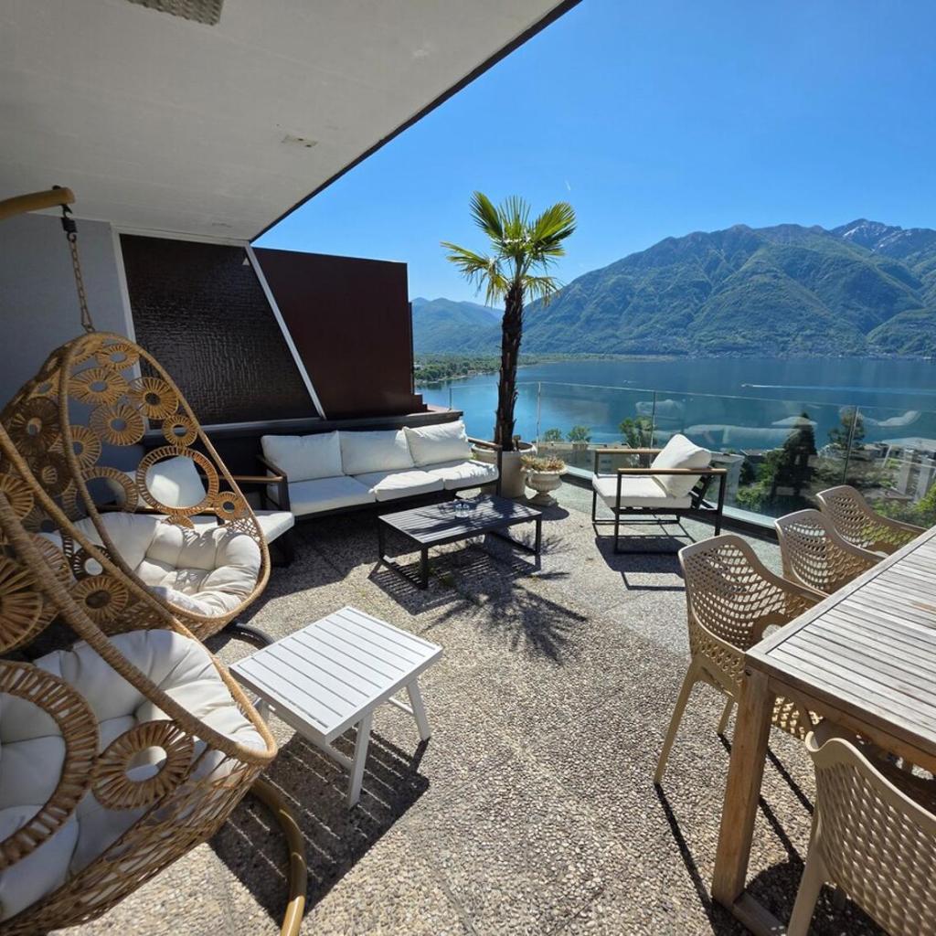 Image 19 - Lake View House with Large Terrace in Minusio