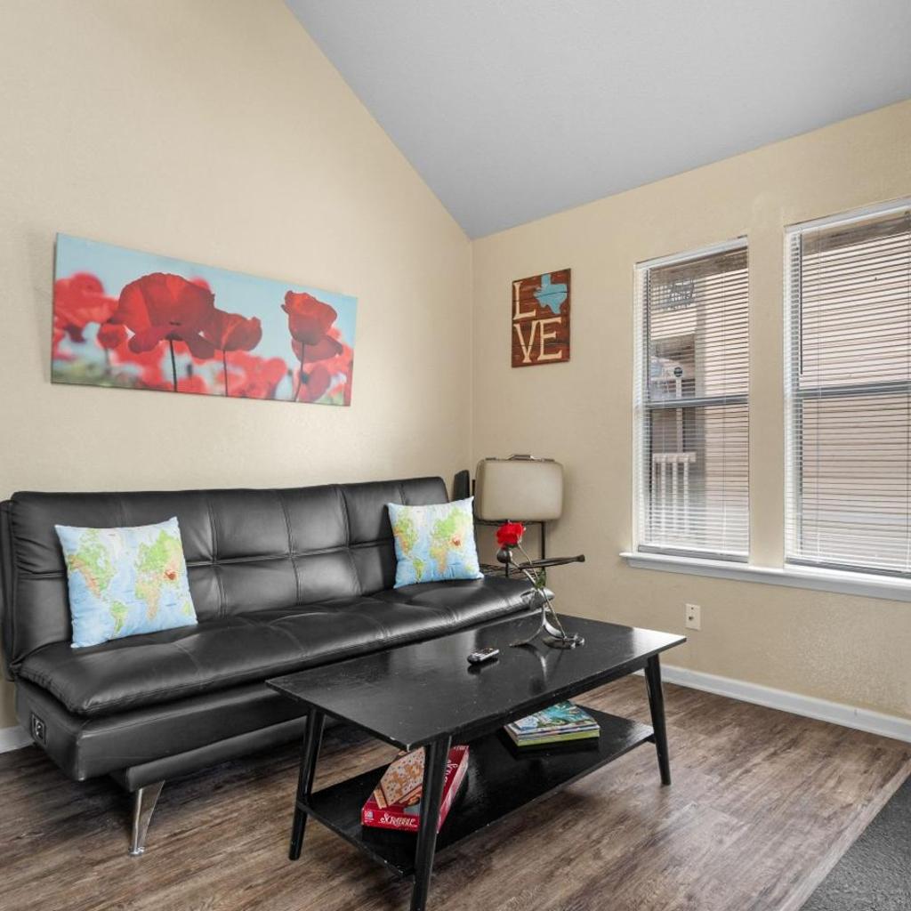 Photograph of 2BR 1BA Two Story Condo w Gated Pool and Vaulted Bedroom ATX by Austin Vacay