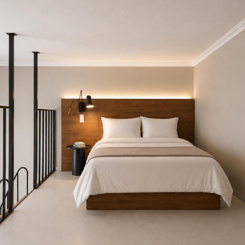 Photograph of Prenzl Place Studios - Berlin - Prenzlauer Berg - Maisonette-Bett, Kitchenette & Self Check-in