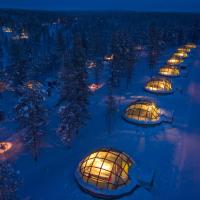 Kakslauttanen Arctic Resort - Igloos and Chalets, hotell Saariselkäs