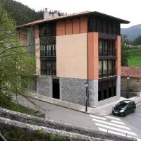 Pension Txomin Ostatua, hotel Etxebarriában