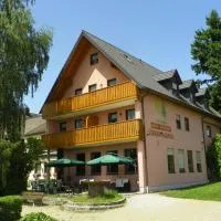Landhotel Steigerwaldhaus, хотел в Burghaslach