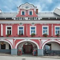 Hotel Pošta, hotel em Sobotka