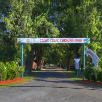 Colac Colac Caravan Park, готель біля аеропорту Corryong Airport - CYG, у місті Corryong