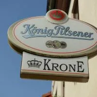 Landgasthof & Hotel KRONE Eischleben, מלון בIchtershausen
