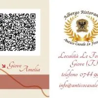 Antico Casale Le Fossate, hotel v destinaci Giove