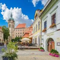 Penzion U Zámku, hotell sihtkohas Mělník