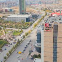 Hm Commerce Hotel, hotel in zona Aeroporto di Etimesgut - ANK, Ankara