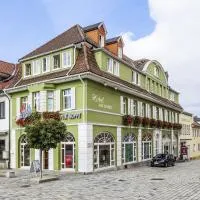 Hotel Garni am Markt - Businesshotel - Frühstücksbuffet - Fahrradabstellplatz - Hunde willkommen, hotel u gradu Nojštat baj Koburg