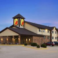 Super 8 by Wyndham Marion, hotel in zona Aeroporto Veterani dell'Illinois Meridionale - MWA, Marion