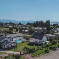 Apart Samay Hue Bungalows, hótel í Dina Huapi
