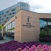 a hotel american air sign in front of a building at Van der Valk Hotel Amersfoort A1