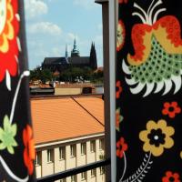 Panorama Prague Castle, hotel i Dejvice, Prag