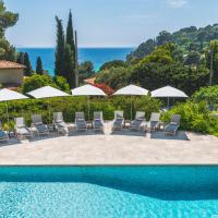 Les Terrasses du Bailli, hotel i Rayol-Canadel-sur-Mer