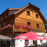 Penzion Planicka, hotel Černá v Pošumavíban