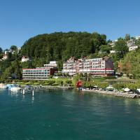 HERMITAGE Lake Lucerne - Beach Club & Lifestyle Hotel, hôtel à Lucerne
