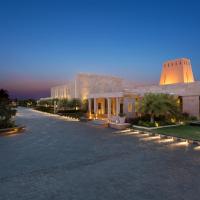 a large building with lights in front of it at Welcomhotel by ITC Hotels, Jodhpur