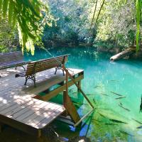 Viesnīca Hotel Santa Esmeralda pilsētā Bonito, netālu no vietas Bonito Regional Airport - BYO