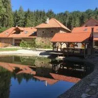 Zevlův mlýn, hotel u gradu Nove Hradi