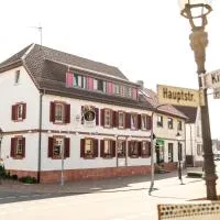 Hotel Löwen, viešbutis mieste Egenšteinas-Leopoldshafenas